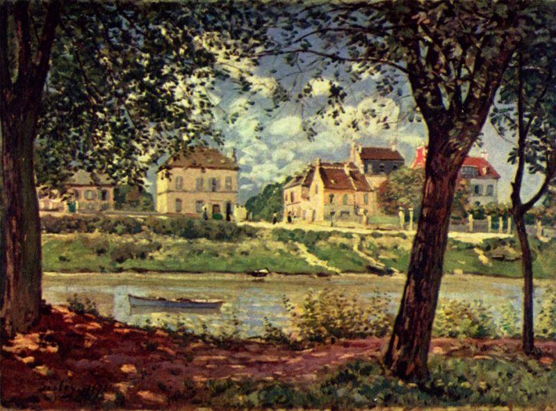 Alfred Sisley Seine bei Saint Mammes china oil painting image